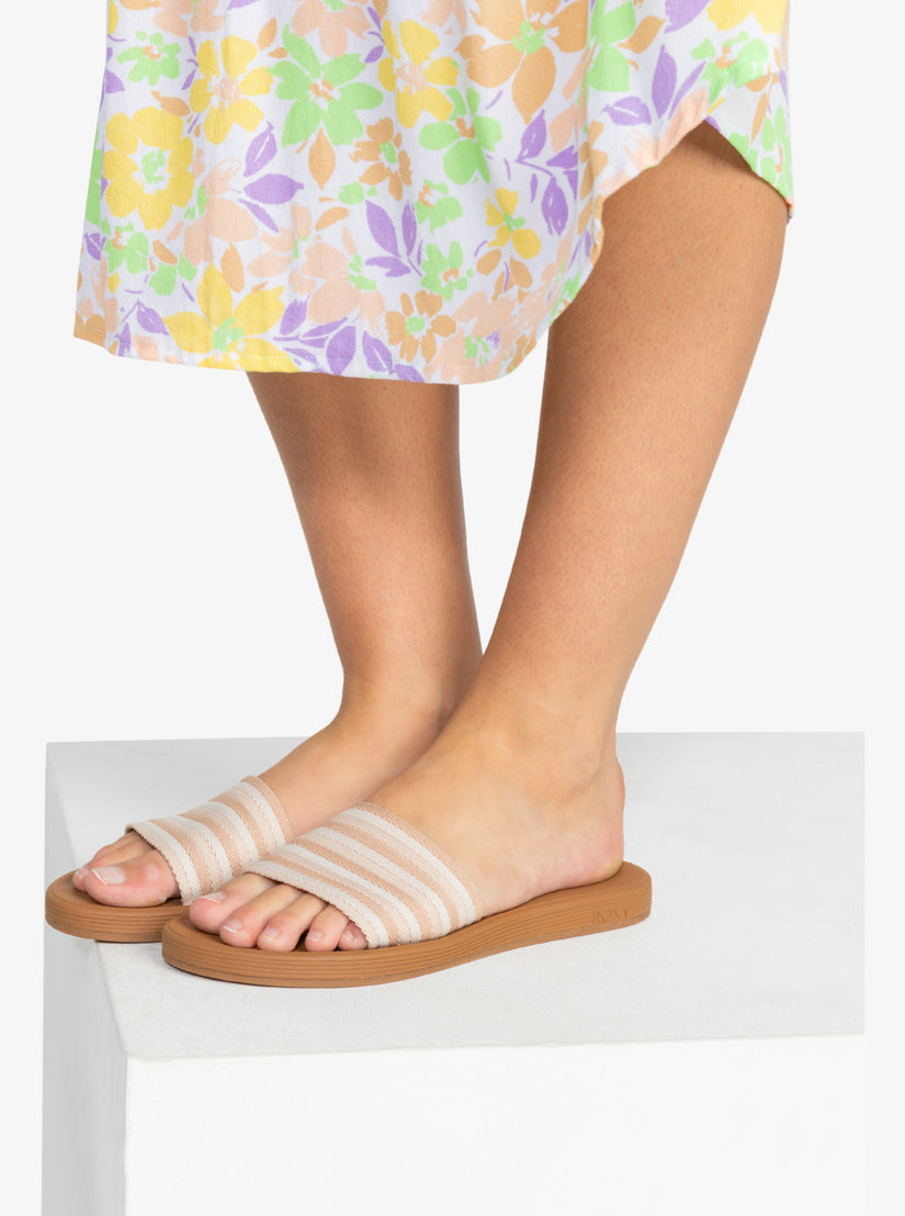 Women Roxy® Beachie Breeze Sandals Brown | FXKY-30952