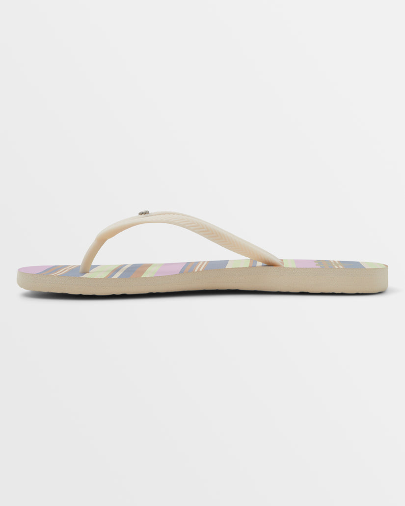 Women Roxy® Bermuda Print Sandals Stripes | RBVO-18024