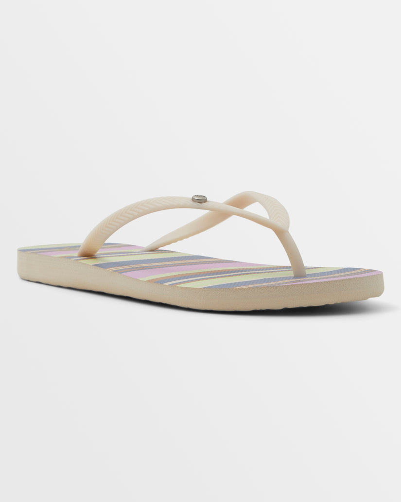 Women Roxy® Bermuda Print Sandals Stripes | RBVO-18024