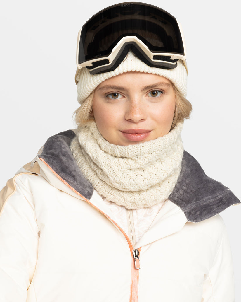 Women Roxy® Blizzard Collar White | NPIL-08934