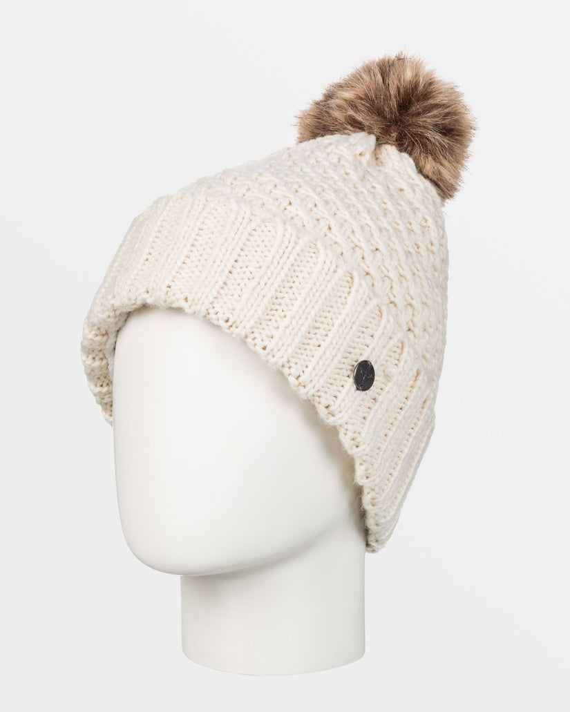 Women Roxy® Blizzard Cuff Beanie White | JDFZ-50217