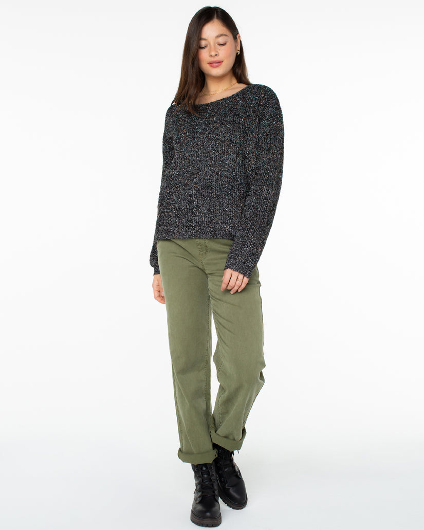 Women Roxy® Bombay Sweaters Black | QYLF-49376