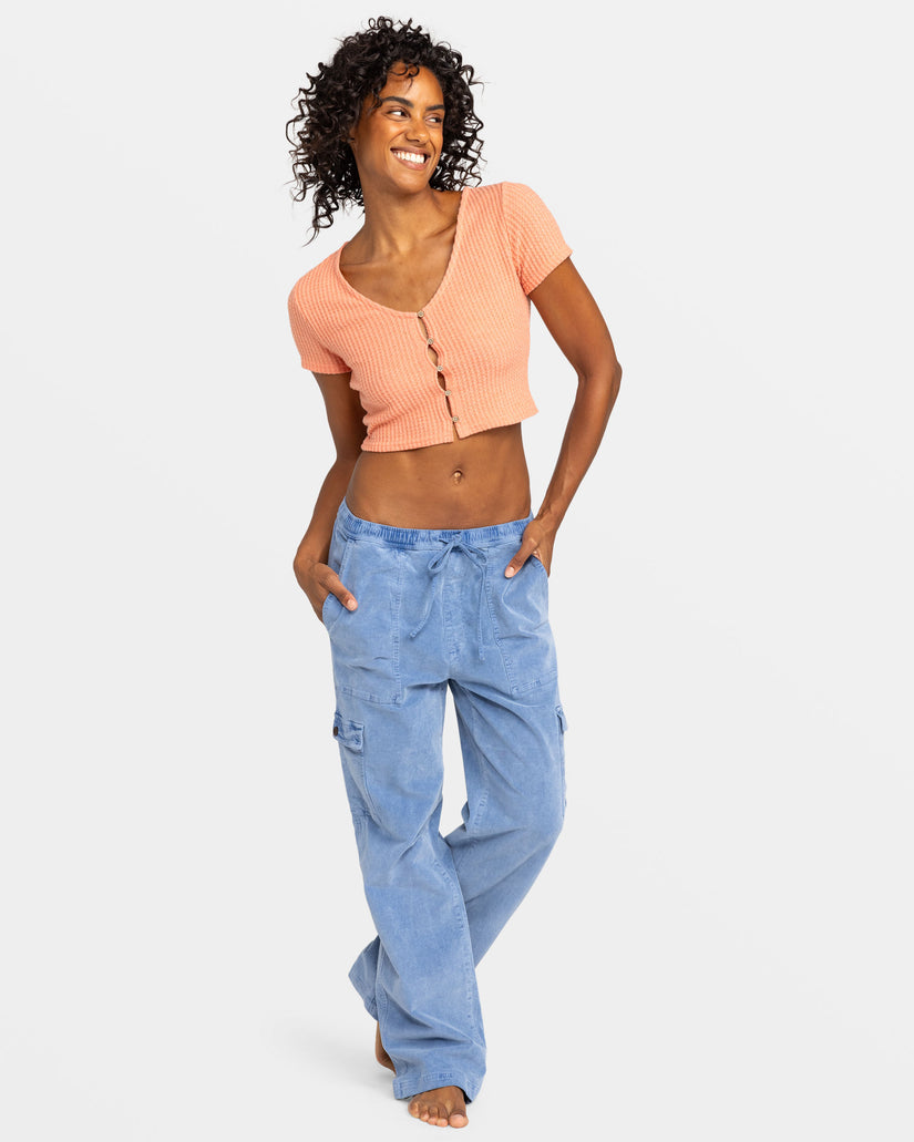 Women Roxy® Born With It Cropped Tops Pink | XSGM-02145