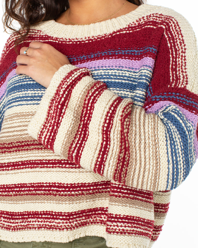 Women Roxy® Bread and Jam- Warm Taupe Sweaters Multicolor | SWEV-96073