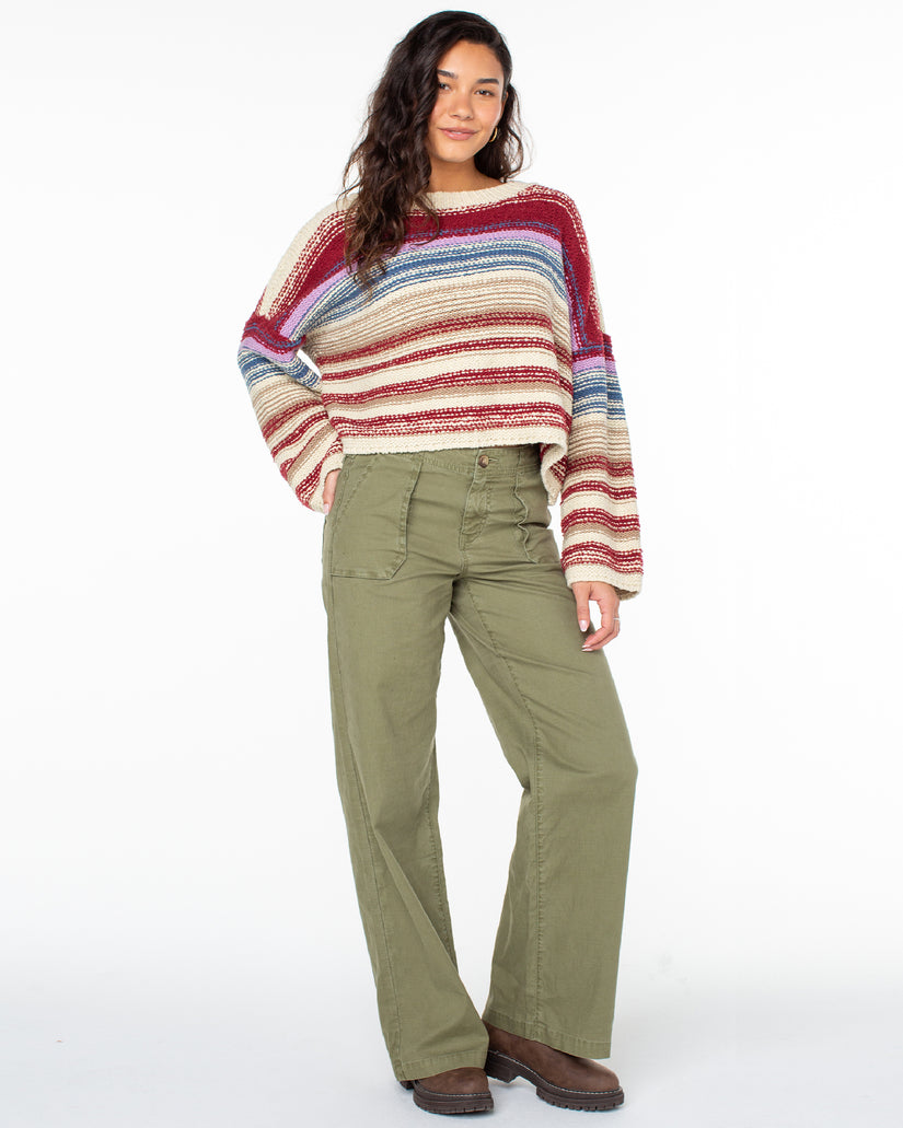 Women Roxy® Bread and Jam- Warm Taupe Sweaters Multicolor | SWEV-96073