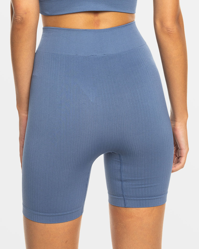 Women Roxy® Chill Out Biker Shorts Blue | IARO-97456
