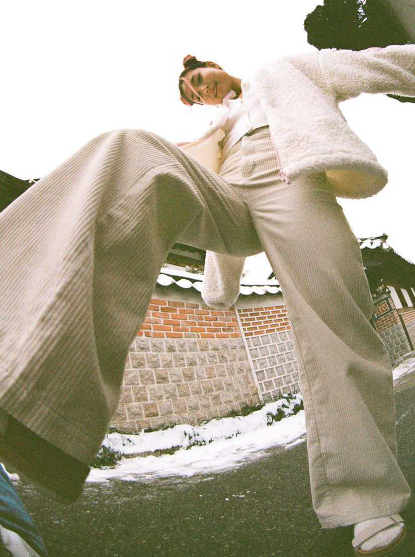 Women Roxy® Chloe Kim Pop Snow Sherpa Full-Zip Sweaters White | WDTZ-38245