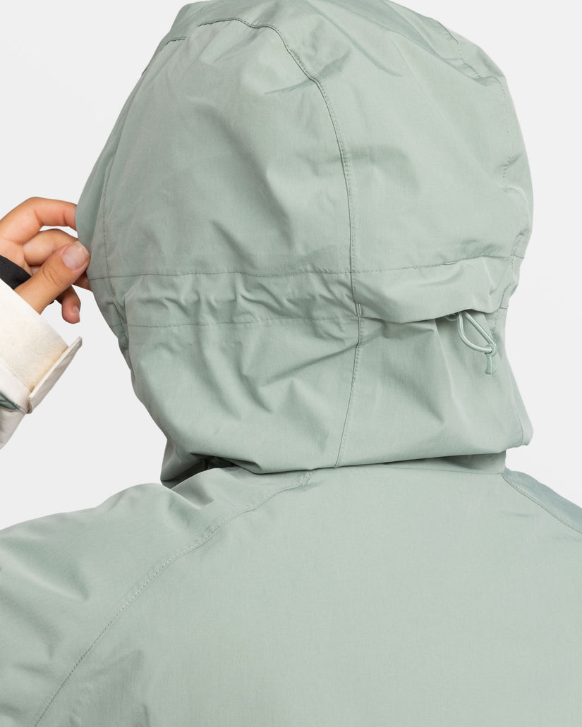 Women Roxy® Chloe Kim Snowboard Jackets White | NESY-97865