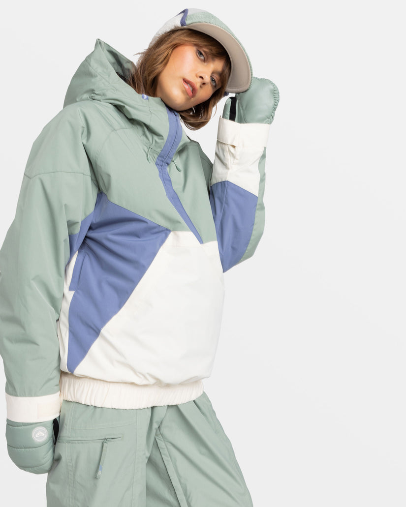 Women Roxy® Chloe Kim Snowboard Jackets White | NESY-97865