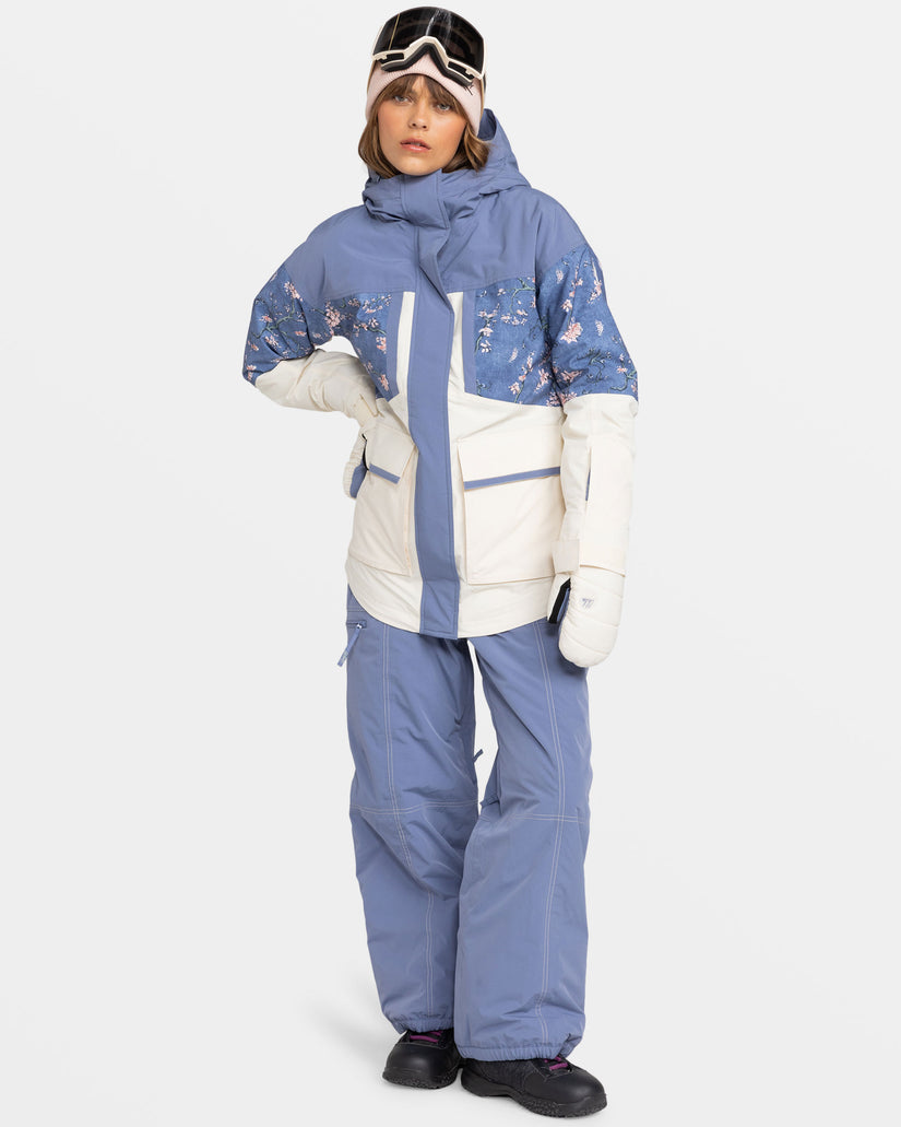 Women Roxy® Chloe Kim Snowboard Pants Blue | CZPG-20486
