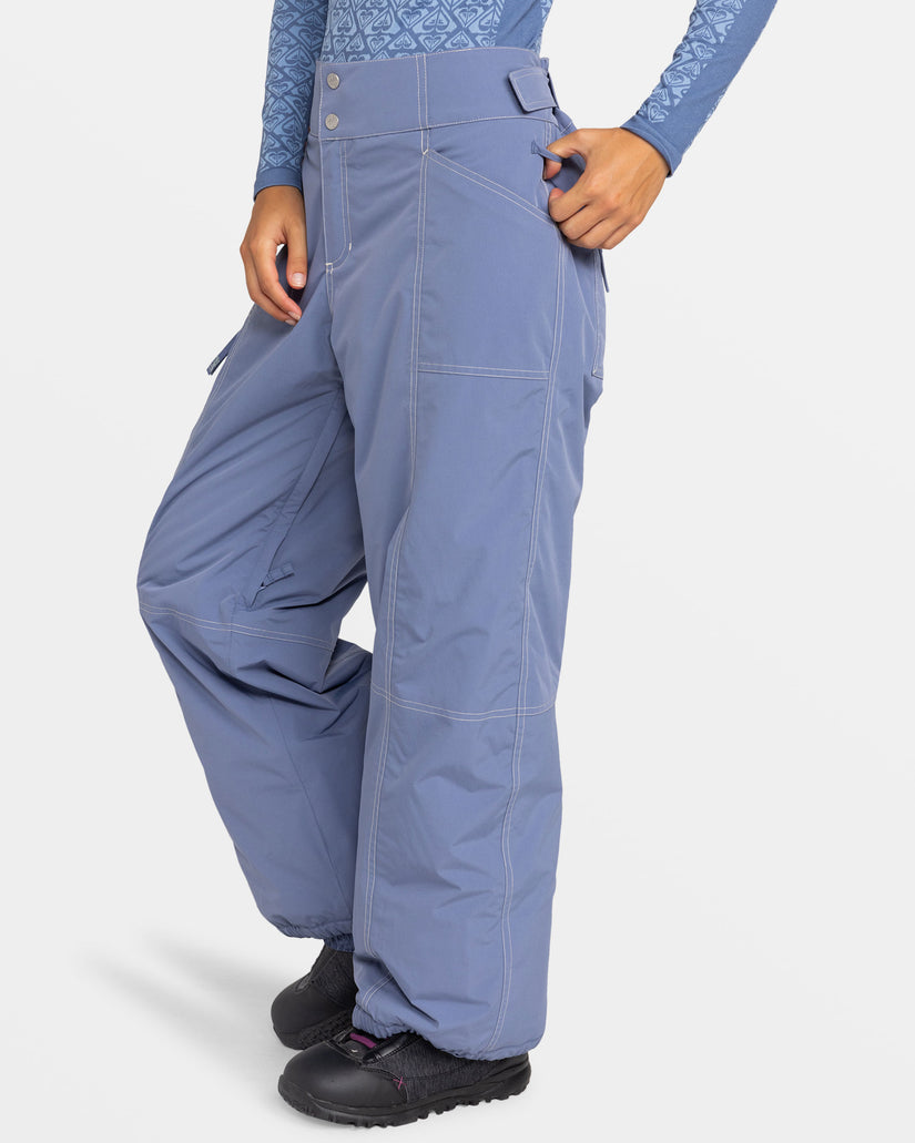 Women Roxy® Chloe Kim Snowboard Pants Blue | CZPG-20486