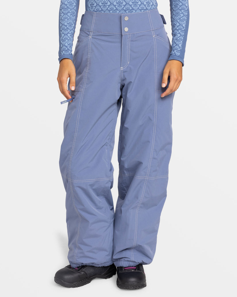 Women Roxy® Chloe Kim Snowboard Pants Blue | CZPG-20486
