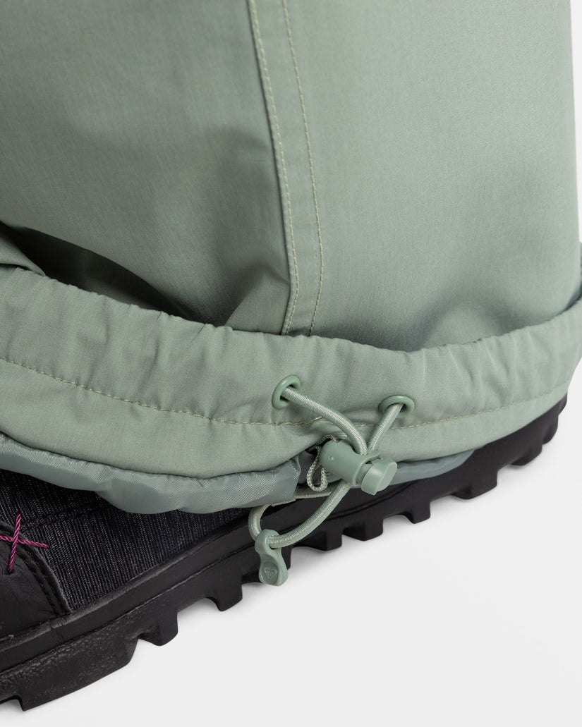 Women Roxy® Chloe Kim Snowboard Pants Green | DFLT-14693