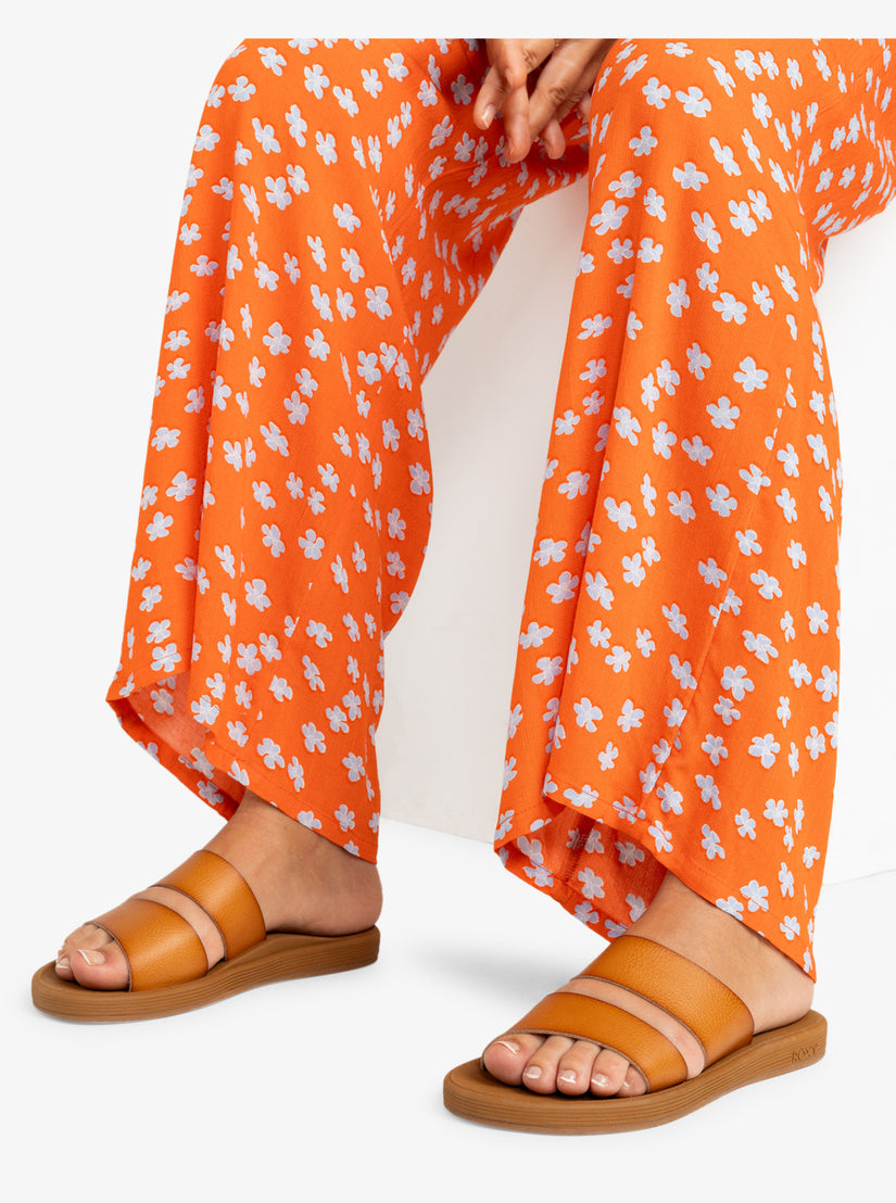 Women Roxy® Coastal Cool Sandals Brown | IVHC-09316