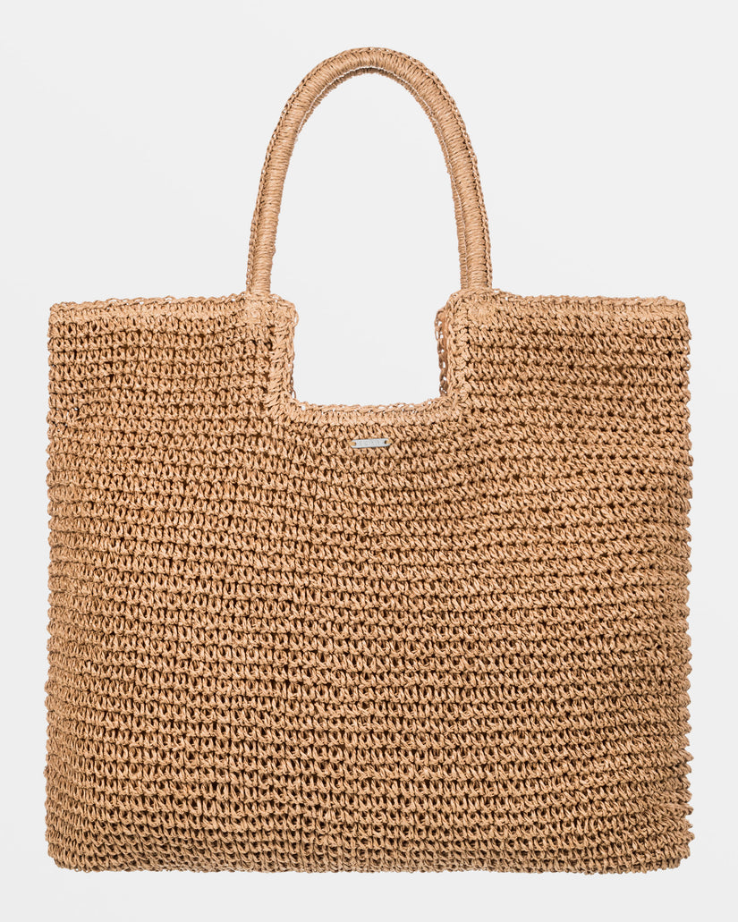Women Roxy® Coconut Pie Tote Bag Brown | ZUJQ-95426