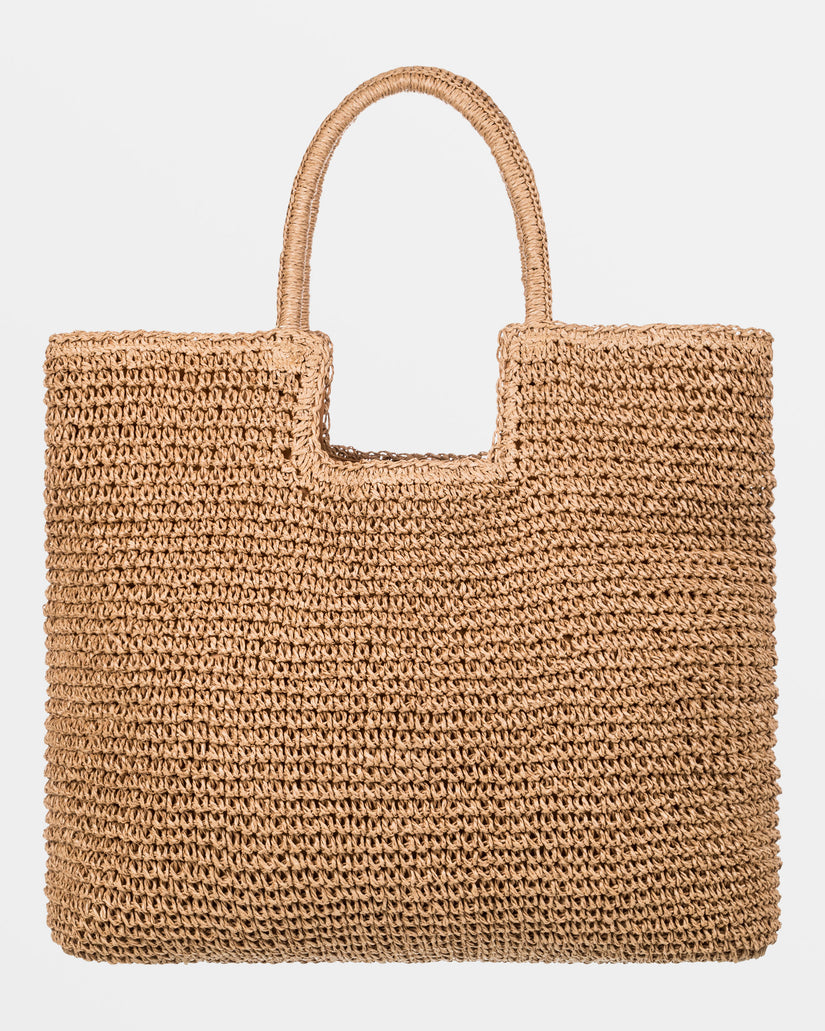 Women Roxy® Coconut Pie Tote Bag Brown | ZUJQ-95426