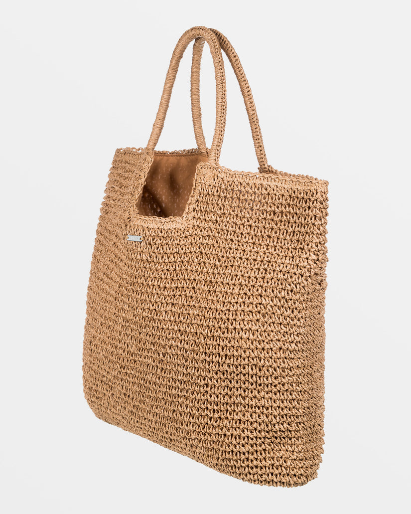 Women Roxy® Coconut Pie Tote Bag Brown | ZUJQ-95426