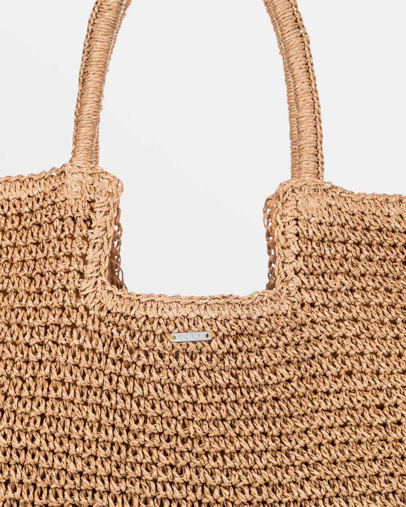 Women Roxy® Coconut Pie Tote Bag Brown | ZUJQ-95426