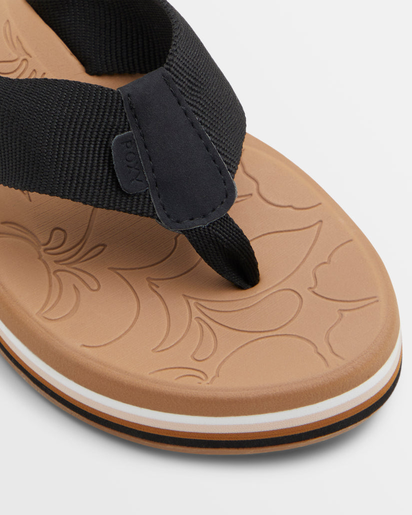 Women Roxy® Colbee Hi Sandals Black | IMFB-98460