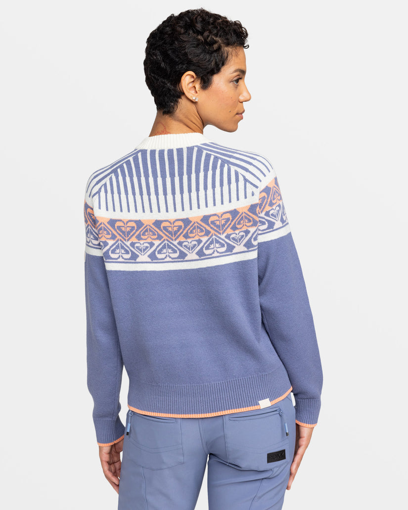 Women Roxy® Cozy Sound Sweaters Blue | LOKA-18076