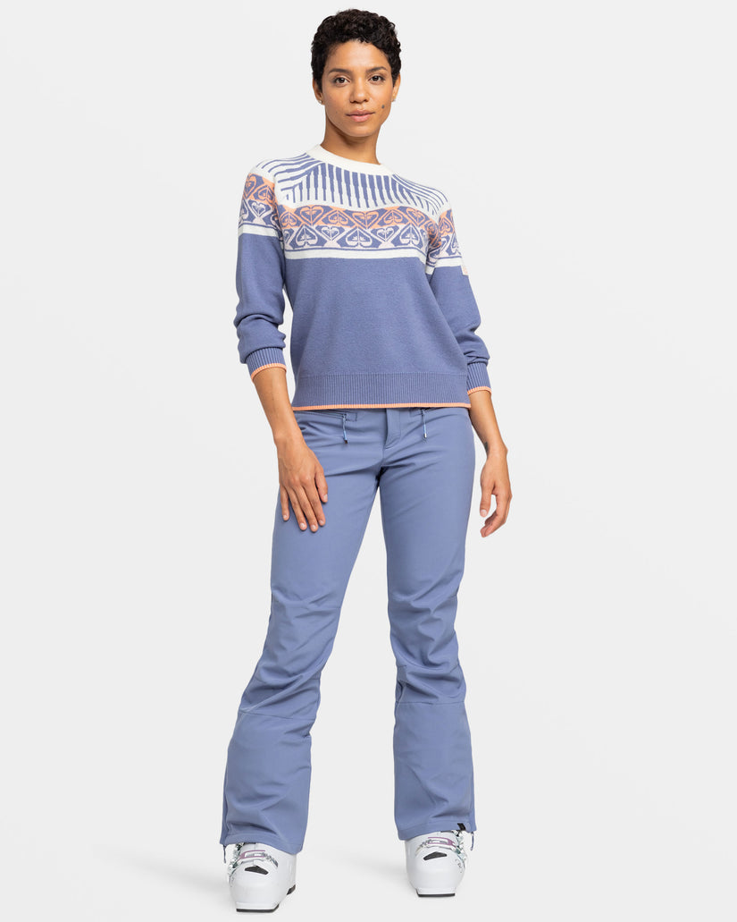 Women Roxy® Cozy Sound Sweaters Blue | LOKA-18076