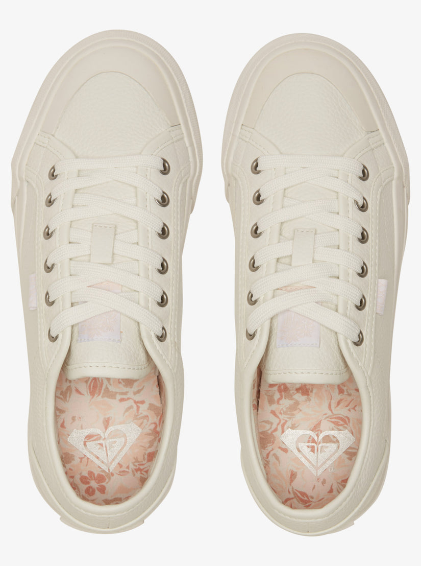 Women Roxy® Cruizer LX Sneakers White | QIYV-61420