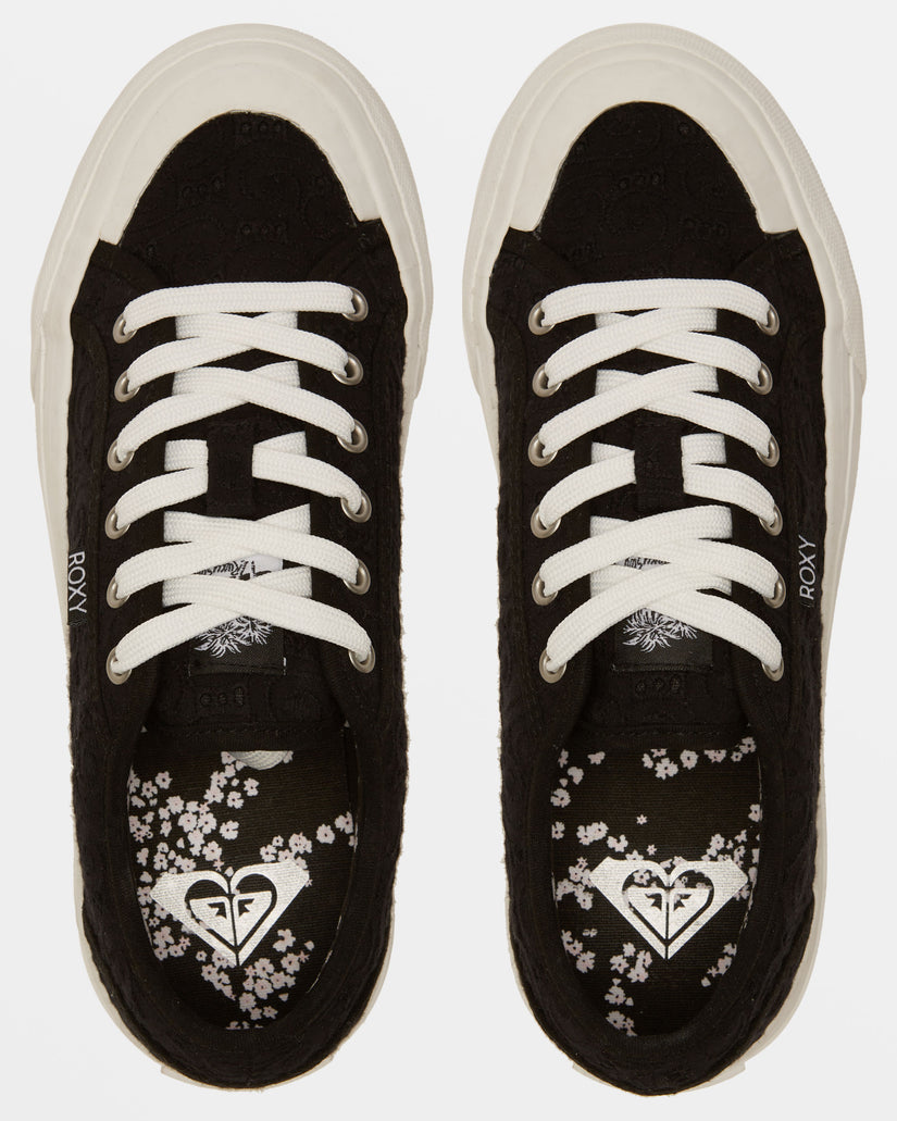 Women Roxy® Cruizer Platform Sneakers Black | OFPQ-75480