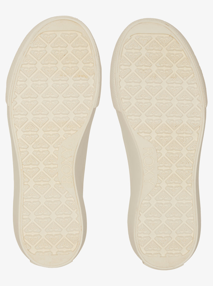 Women Roxy® Cruizer Platform Sneakers White | PMGU-78542