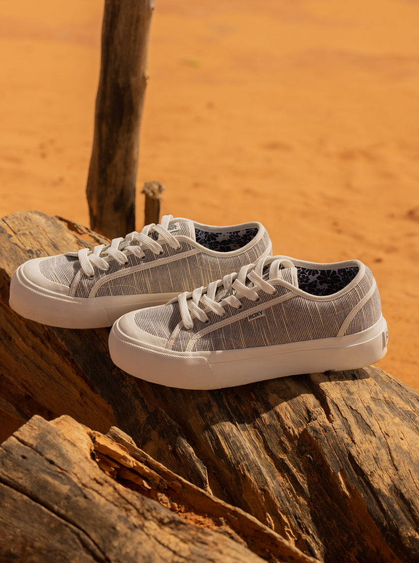 Women Roxy® Cruizer Platform Sneakers White | PMGU-78542