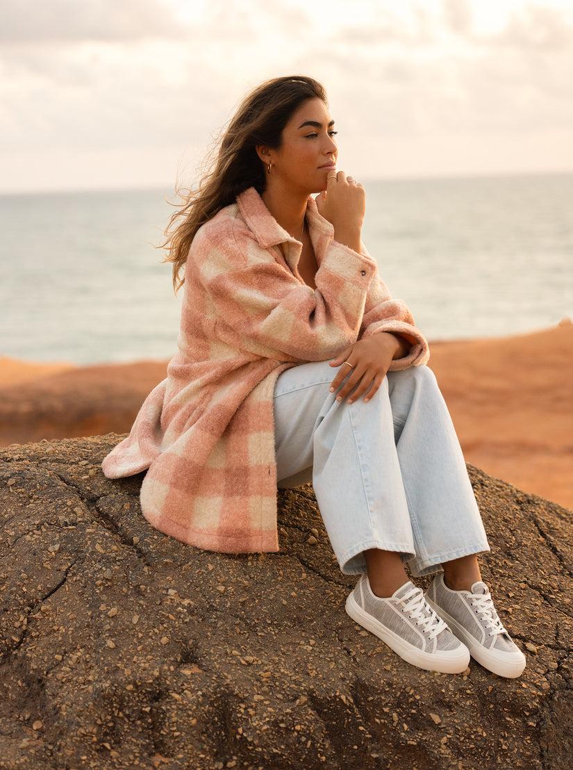 Women Roxy® Cruizer Platform Sneakers White | PMGU-78542