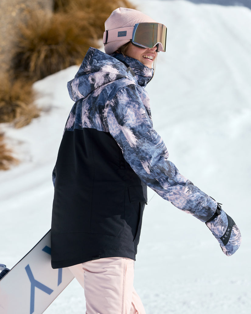 Women Roxy® Dawnrae Parka Jackets Black | PRWK-01435