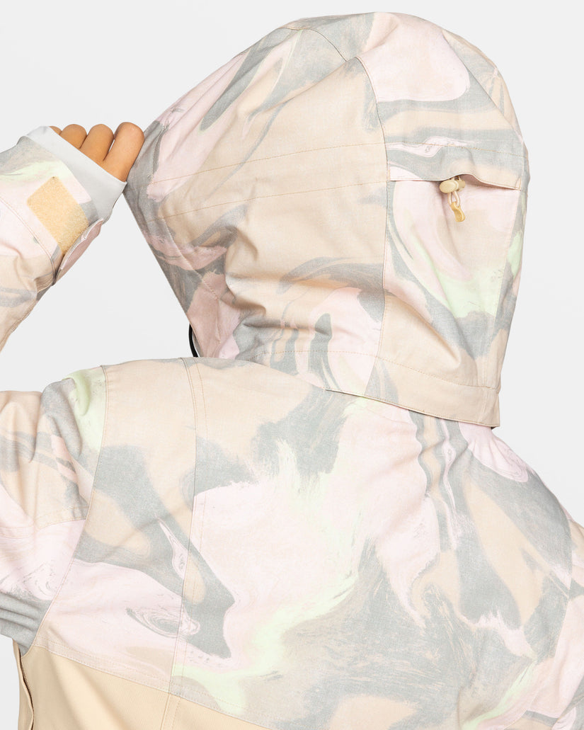 Women Roxy® Dawnrae Parka Jackets Cream | WRPE-74869