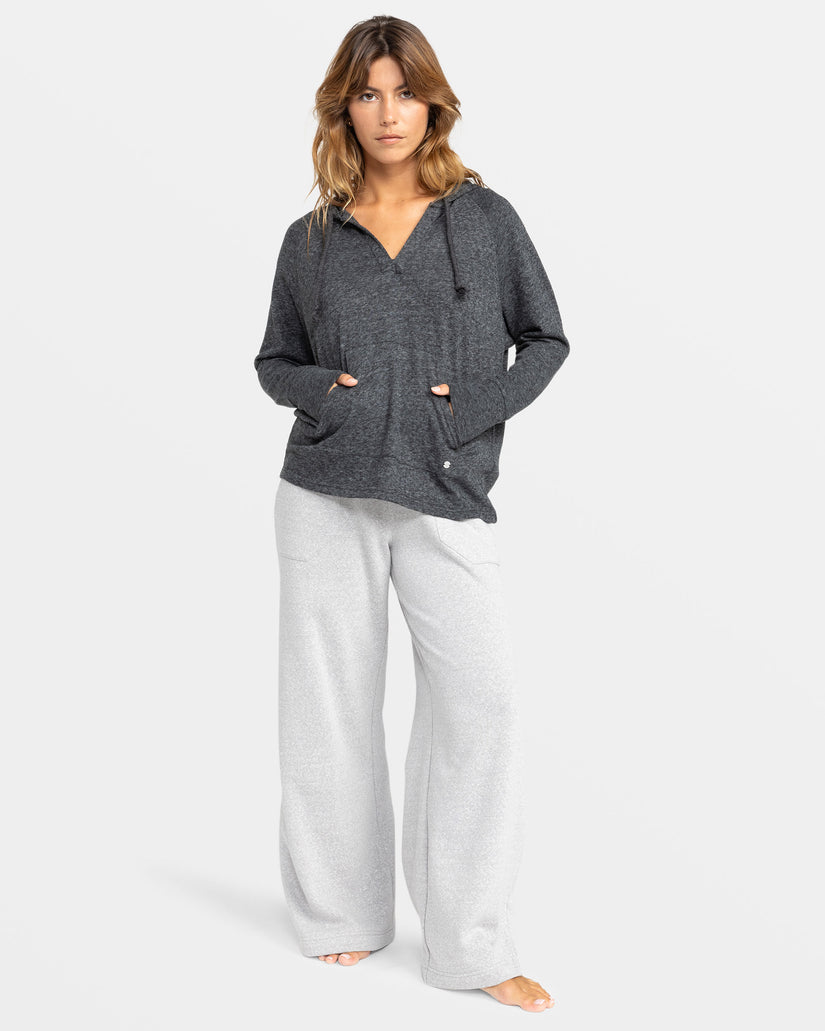 Women Roxy® Destination Surf Hoodie Dark Grey | CHTS-07362