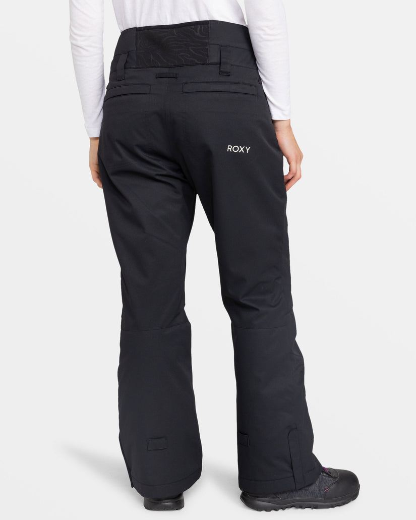 Women Roxy® Diversion Snowboard Pants Black | IZOB-03172