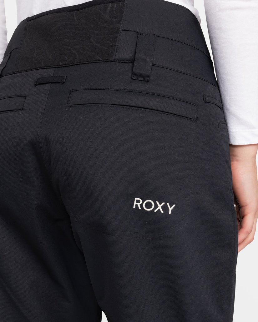 Women Roxy® Diversion Snowboard Pants Black | IZOB-03172
