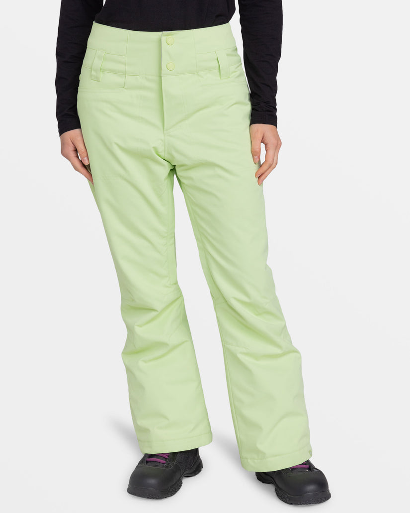 Women Roxy® Diversion Snowboard Pants Green | BTZG-72958