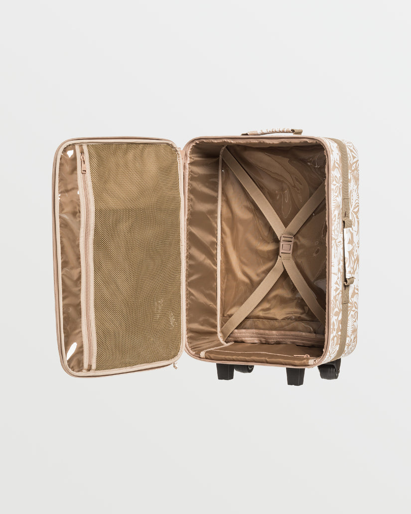 Women Roxy® Dreamy Day Wheeled Suitcase Brown | VBNH-84627