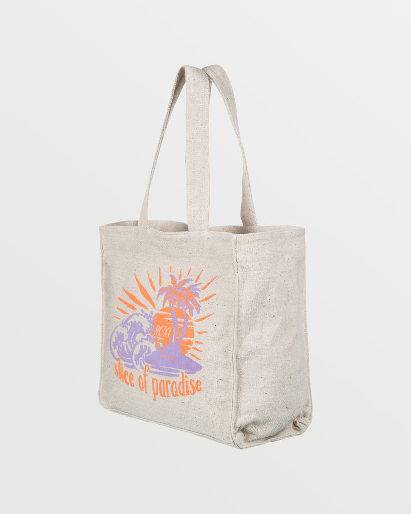 Women Roxy® Drink The Wave Tote Bag White | ZHRX-54189