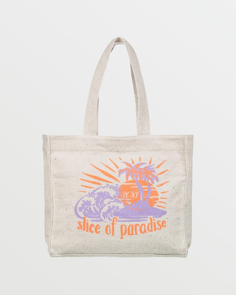 Women Roxy® Drink The Wave Tote Bag White | ZHRX-54189