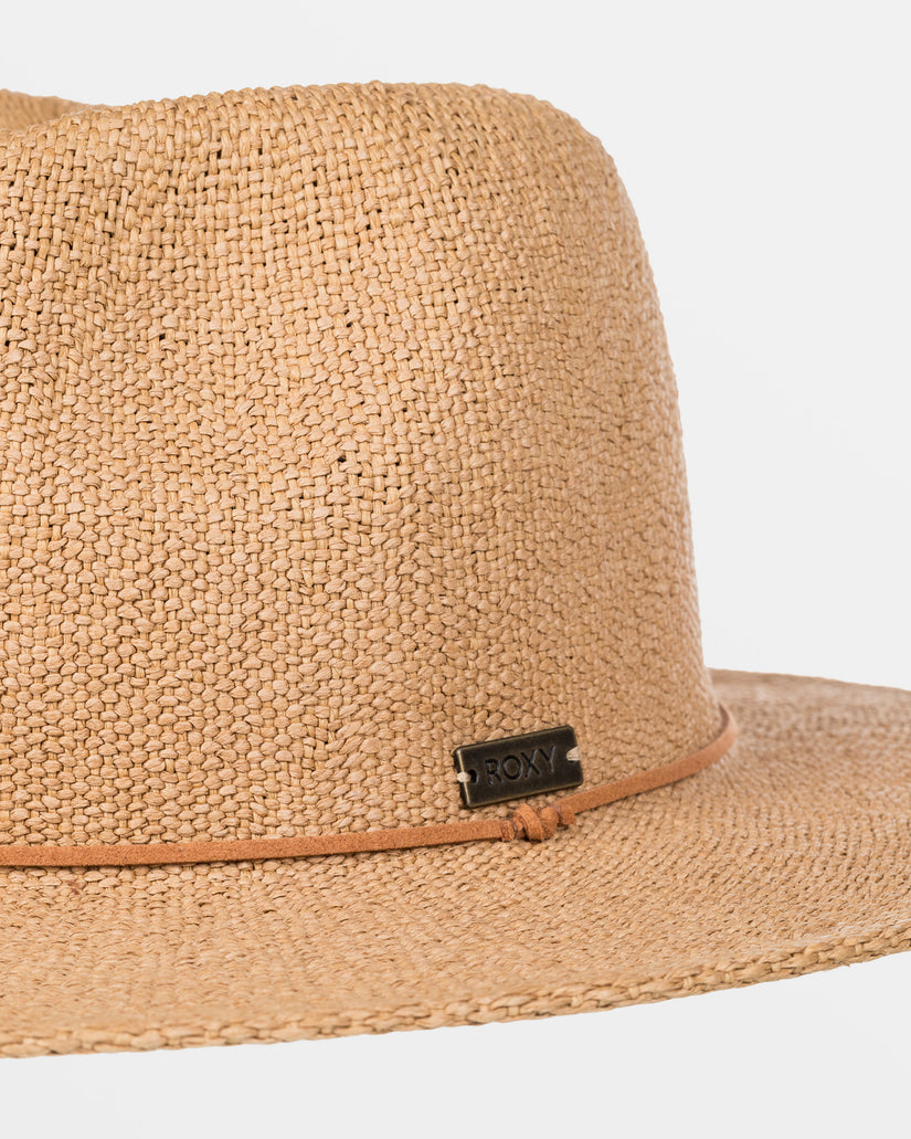 Women Roxy® Early Sunset Straw Hats Beige | EMAK-03781