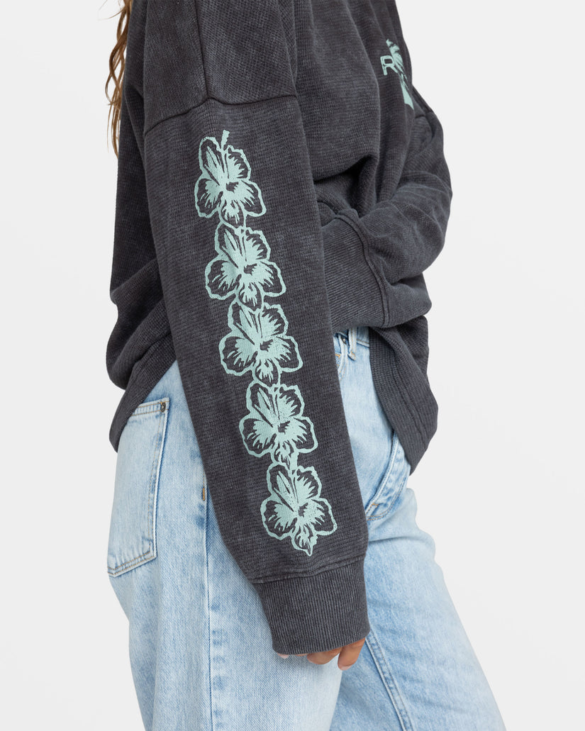 Women Roxy® East Side Long Sleeve Tops Dark Grey | XKWU-53481