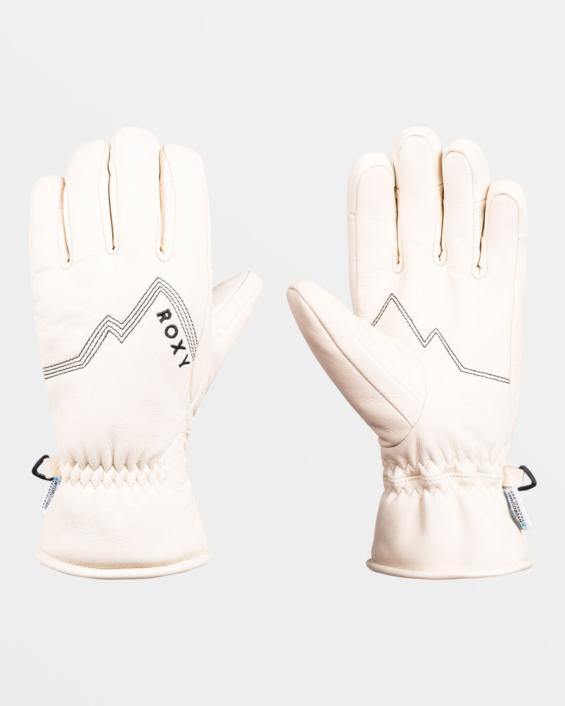 Women Roxy® Eaststorm Insulated Gloves Snow Gloves White | SZAO-78264