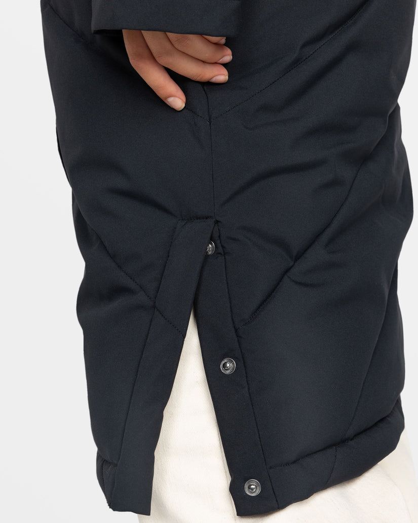 Women Roxy® Ellie Insulated Snowboard Jackets Black | QELV-45189