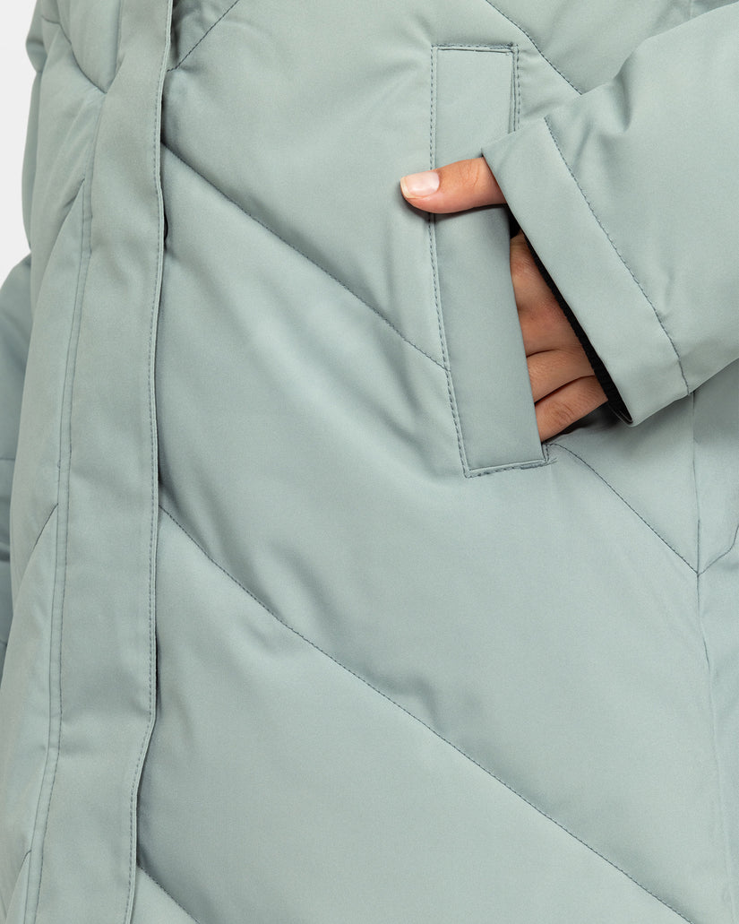 Women Roxy® Ellie Insulated Snowboard Jackets Blue | PQKE-15978