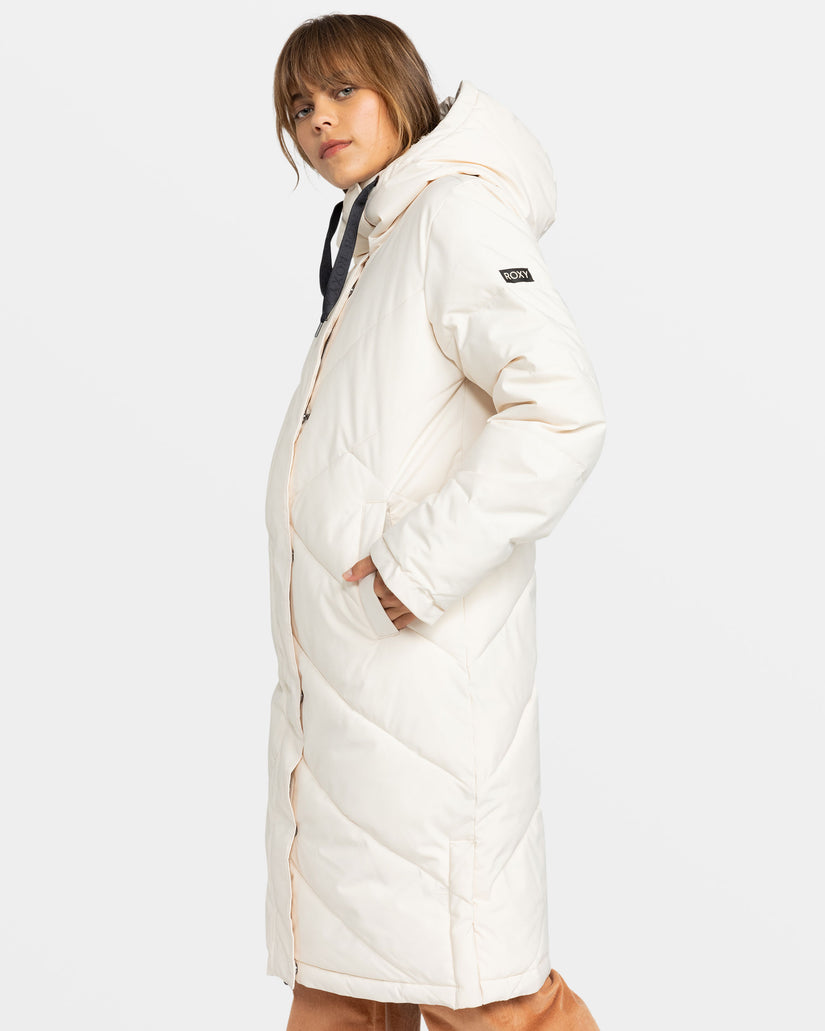 Women Roxy® Ellie Insulated Snowboard Jackets White | IYNW-39824