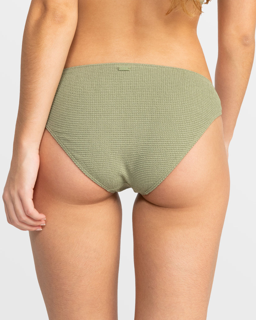 Women Roxy® Essaouira Hipster Bikini Bottoms Green | LMSI-13297