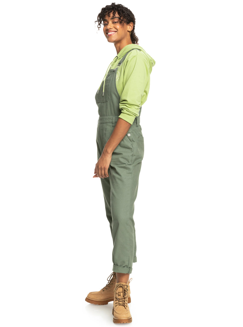 Women Roxy® Eternal Change Overalls Green | SFQM-68307