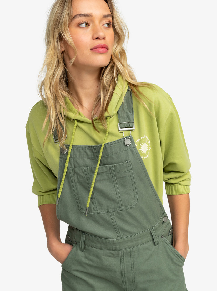 Women Roxy® Eternal Change Overalls Green | SFQM-68307