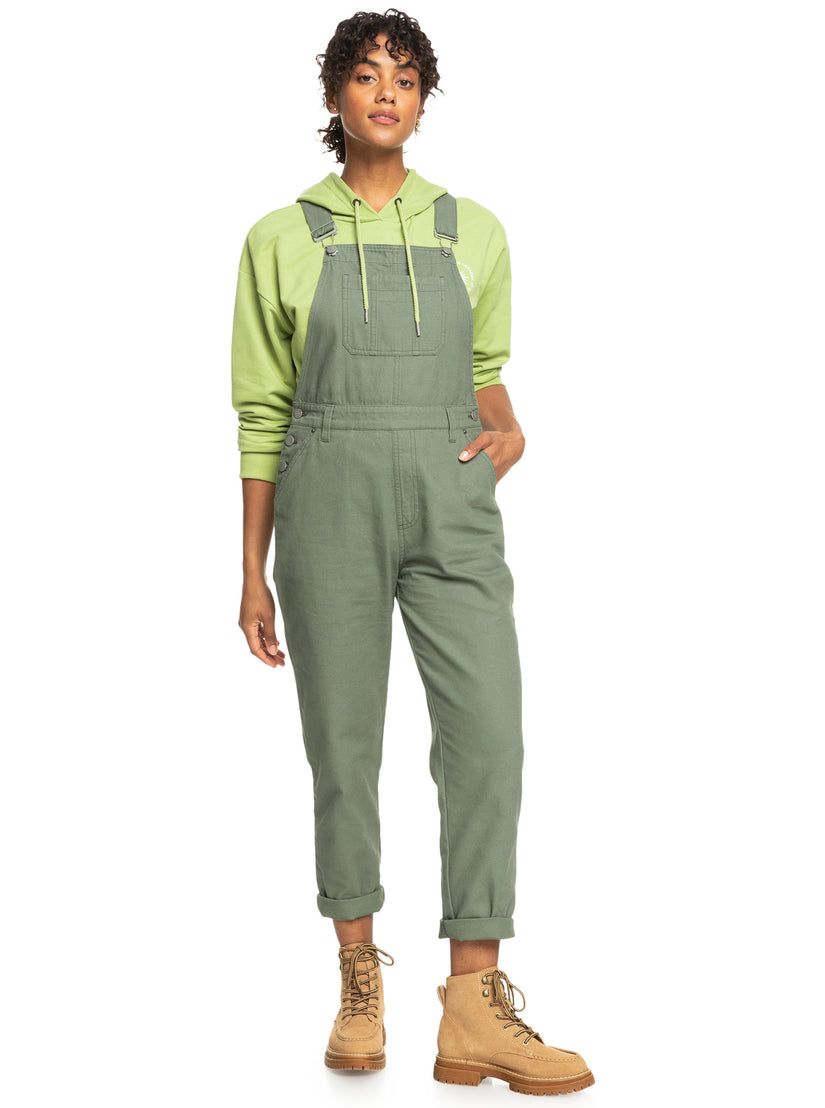 Women Roxy® Eternal Change Overalls Green | SFQM-68307