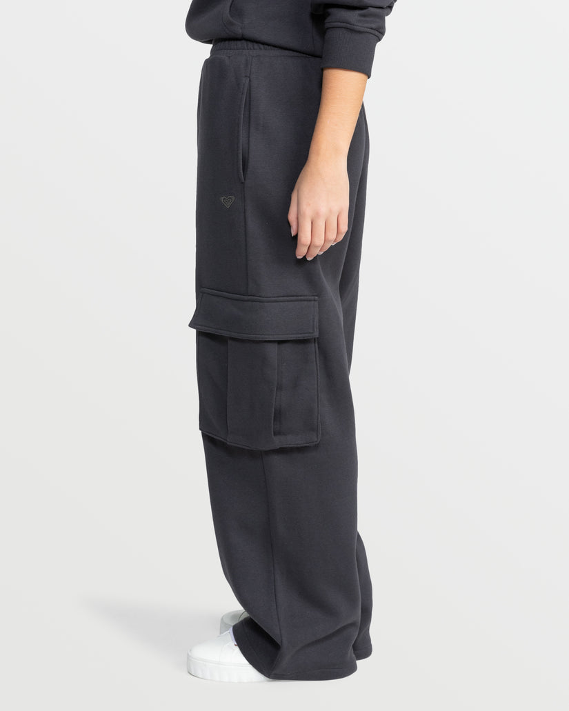 Women Roxy® Evening Hike Cargo Pants Black | SJQB-24875